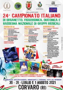 Campionato Italiano di Organetto e Fisarmonica Diatonica 2021