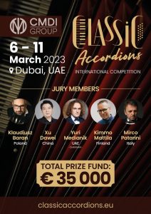 Classic Accordions International Competition - Dubai 2023