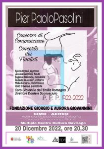 Concorso di Composizione Pier Paolo Pasolini