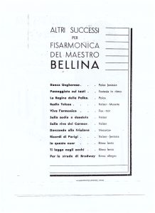 Copertina spartito Enzo Bellina