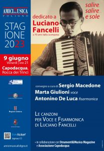 Dedicato a Luciano Fancelli - Convegno e concerto Antonino De Luca-Marta Giulioni