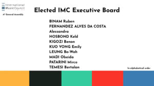 Elected IMC Executive Board