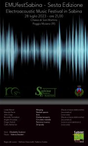 EMUfestSabina (Sesta Edizione)