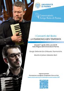 Giorgio Dellarole e Ezio Ghibaudo (locandina concerto Parma)
