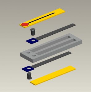 Immagine esplosa della voce di fisarmonica