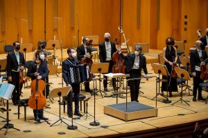 Kent Nagano - Samuele Telari - Orchestra Haydn © Fondazione Haydn Stiftung