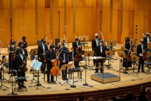 Kent Nagano - Samuele Telari - Orchestra Haydn © Fondazione Haydn Stiftung