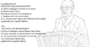 La scintilla di Marcos - Metodo para Bandoneon - Marcos Madrigal