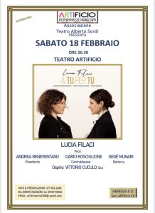 Lucia Filaci Quartet Feat. Vittorio Cuculo - A Tu per Tu