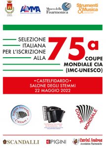 Manifesto Selezione Nazionale Coupe Mondiale CIA 2022