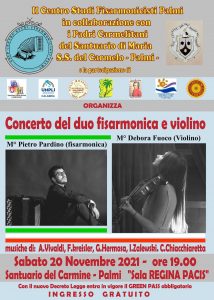 Pietro Pardino e Debora Fuoco - locandina concerto