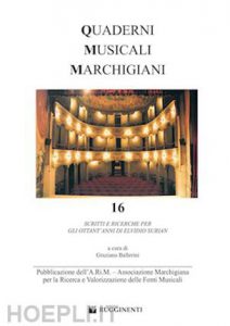 Quaderni musicali marchigiani n. 16
