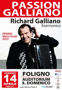 Richard Galliano - Amici della Musica di Foligno - 14 aprile 2023