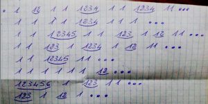 Documentazione della musica per s'affuente - Ballu nostru (Ottana) - Partitura