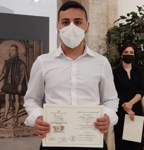 XV Premio delle Arti - sezione Fisarmonica - il vincitore Luigi Gordano