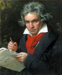 Ludwig van Beethoven - Joseph Karl Stieler, Public domain, via Wikimedia Commons