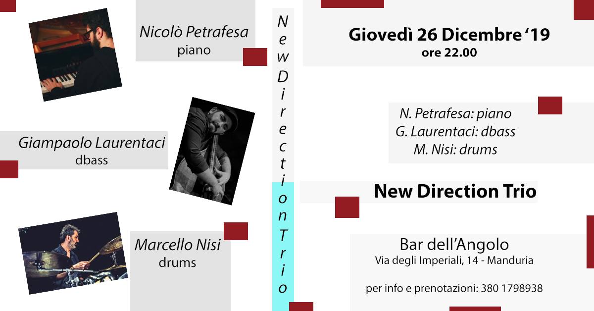 New Direction Trio - concerto a Manduria