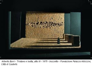 14 Alberto Burri seconda parte Tristano e Isotta Atto III