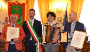 Antonino De Luca con Ruben Cittadini - Ambasciatore della fisarmonica 2017