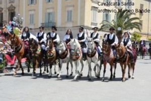 Cavalcata sarda - foto di archivio