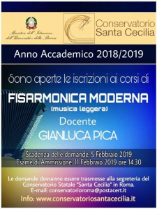 Gianluca Pica - Corso di Fisarmonica Moderna