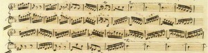 J. S. Bach - Invenzione n. 4 (da battuta 11 a 32)