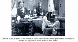 Maria Letizia Pascoli in un film di Mario Soldati