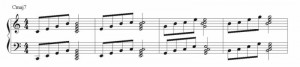 Pillole di jazz... Gli arpeggi nel jazz - Lezione 3 (esempio 1)