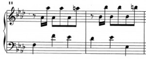 Sonata K239 (battute 11 e 12)