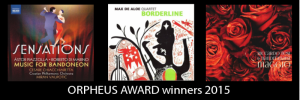 Vincitori Orpheus Award 2015