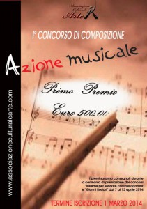 Concorso di composizione 2014 "Azione musicale"