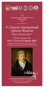 Concorso Antonio Salieri 2013